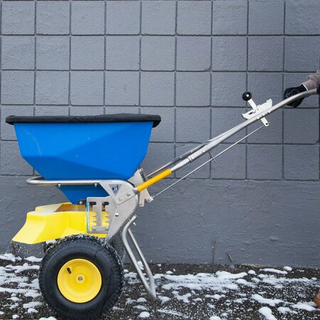 Spyker Spreaders 100lb ERGO-PRO ICE Push Spreader SPY100-2S